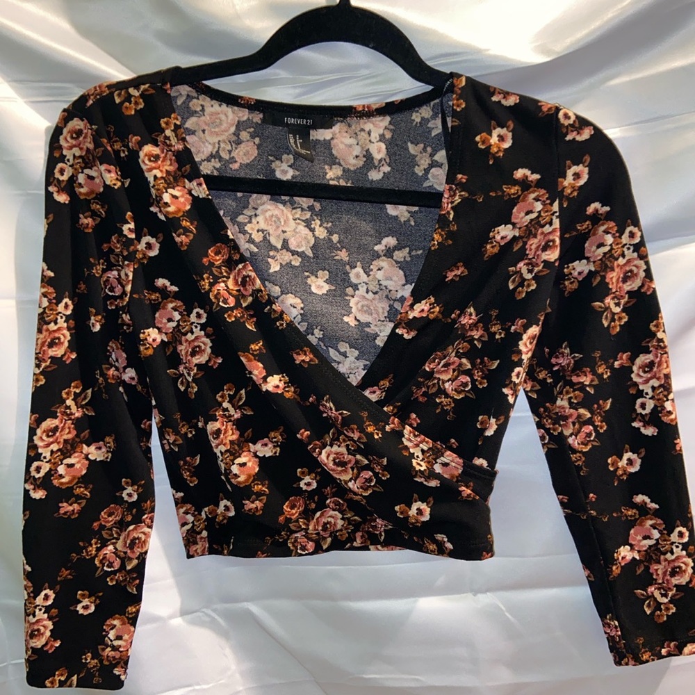 Floral Crop top